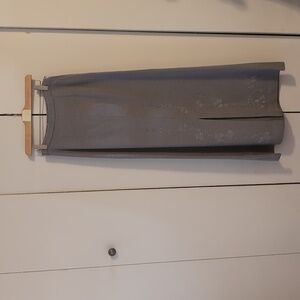 Palena Knitwear Vtg Long Gray Skirt